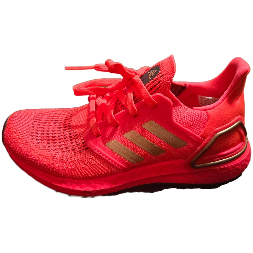 Adidas Ultraboost 20 Primeblue Womens Signal Pink‎ Copper FW8726 Sz 6 Run Shoe